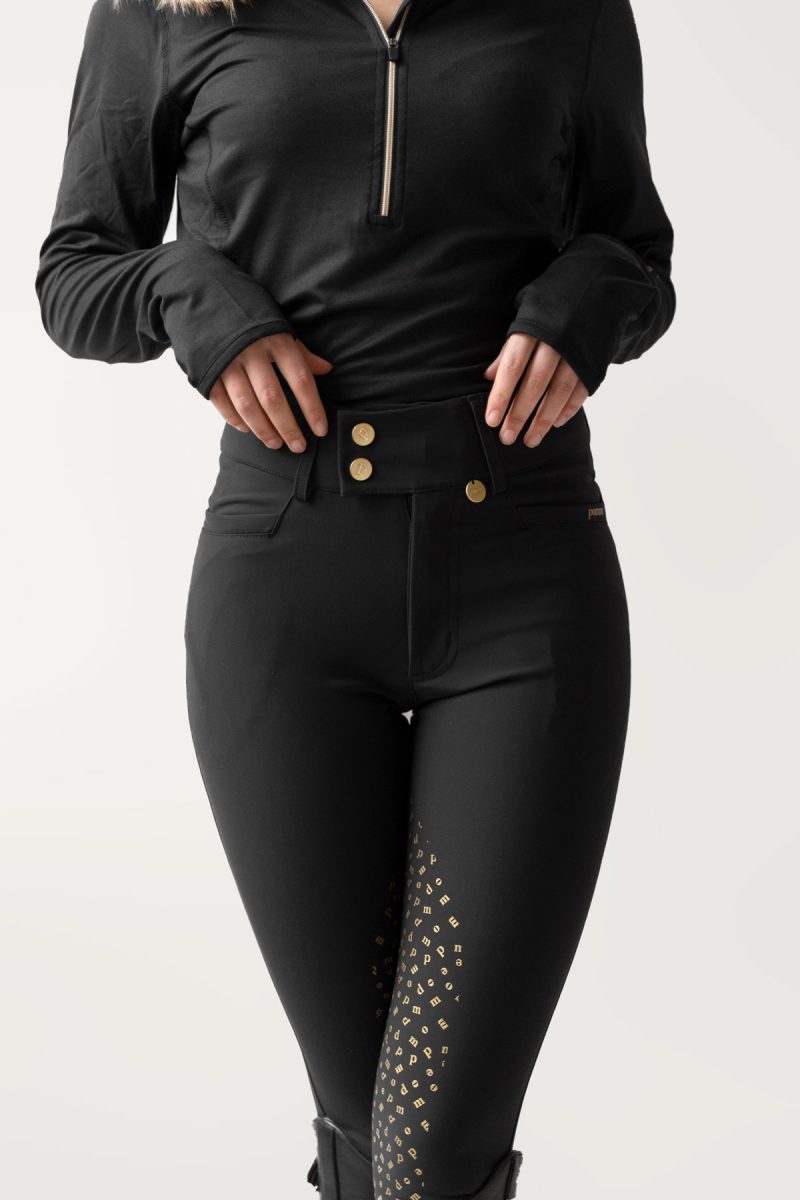Pomme_Nellie_Breeches_Black_Bling_Gold_4