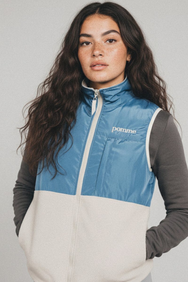 Bonnie vest Grey Drizzel