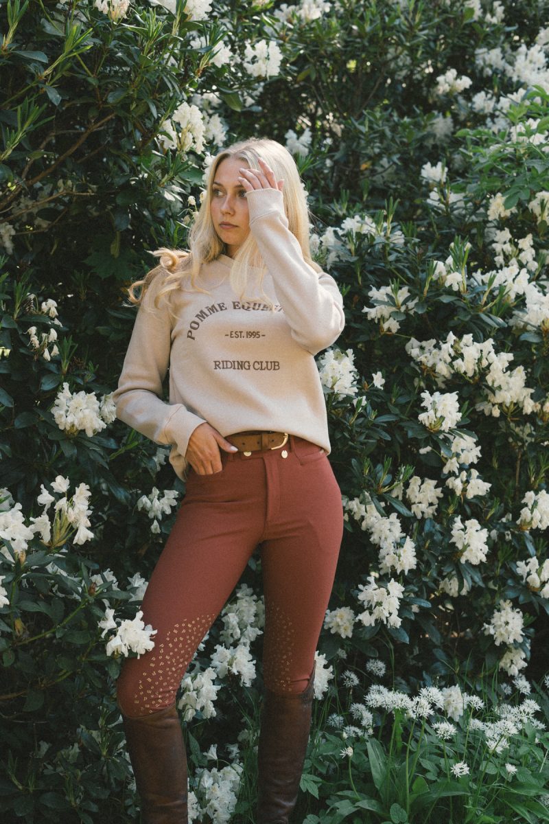 Pomme Nellie Riding Breeches Rust 2