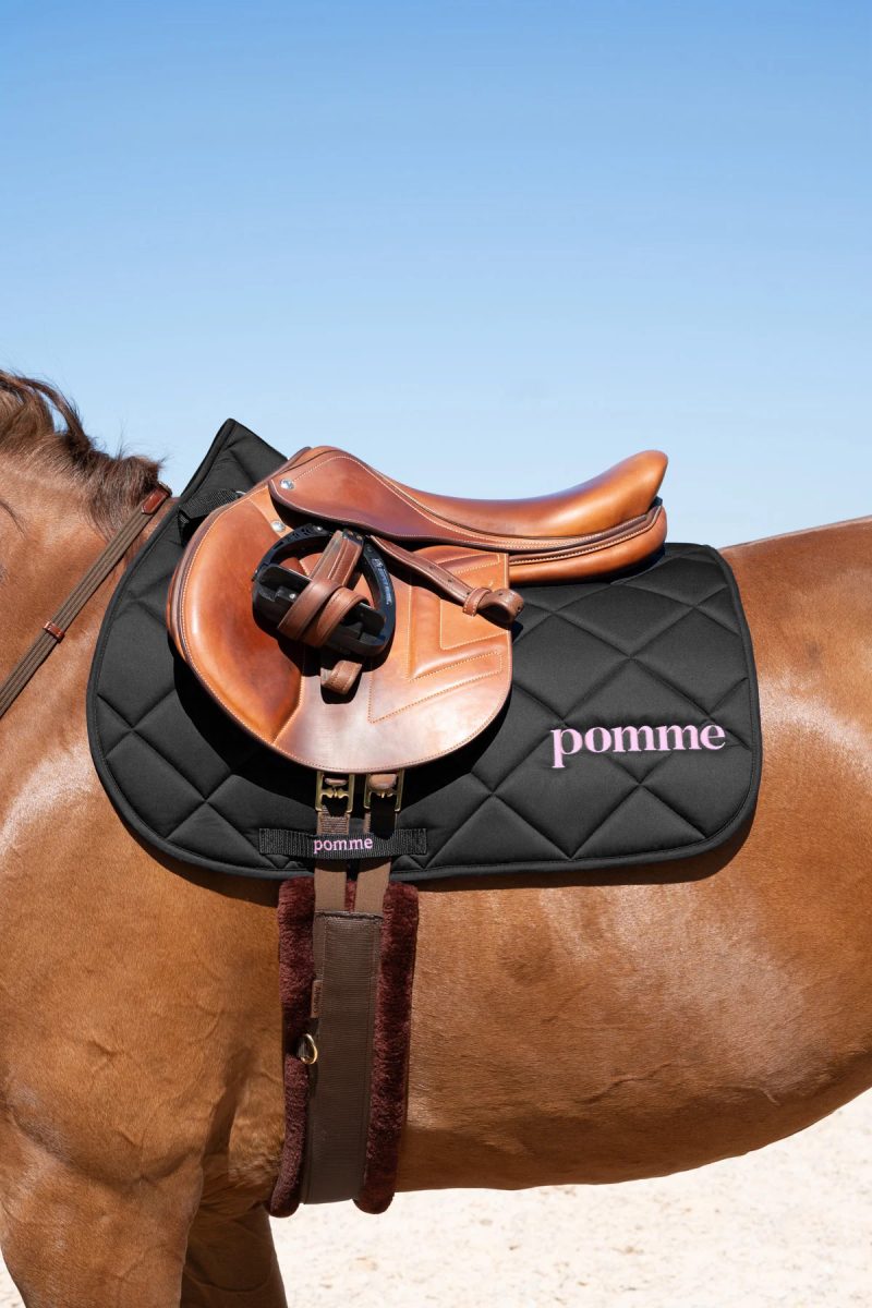Pomme-Saddle-Pad-Black