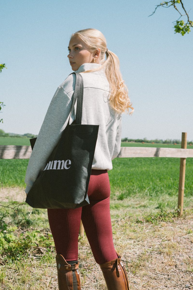 Pomme Wendy Riding Leggings Burgundy 3