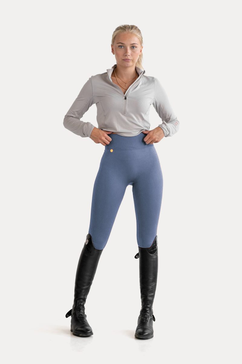 Wendy Riding Leggings, Denim Washed