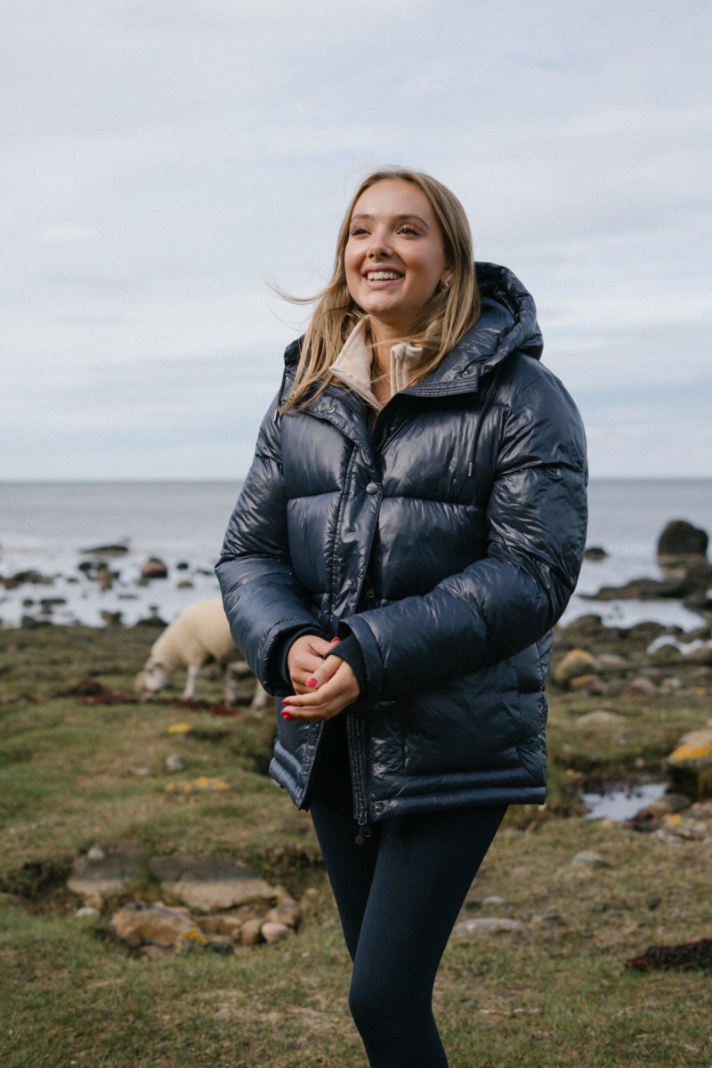 Pomme Kenny Puffer Jacket, Midnight Blue3