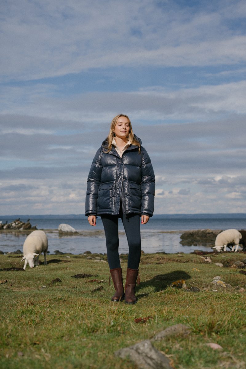 Pomme Kenny Puffer Jacket, Midnight Blue6