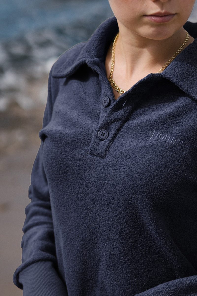 Riviera-Nougat,-Terry-Shirt-Navy