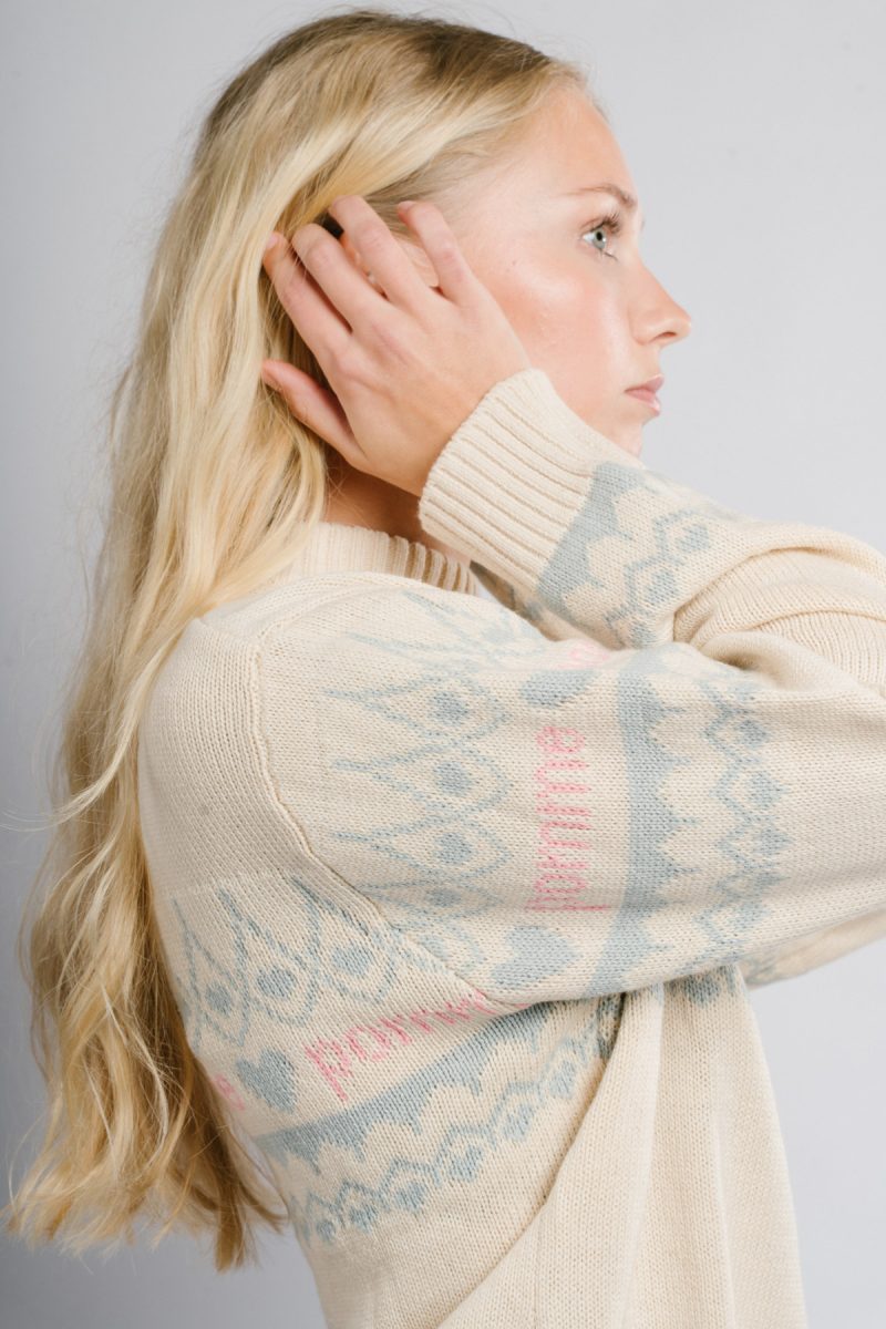 Kiara Knit Sweater, Cremé 1