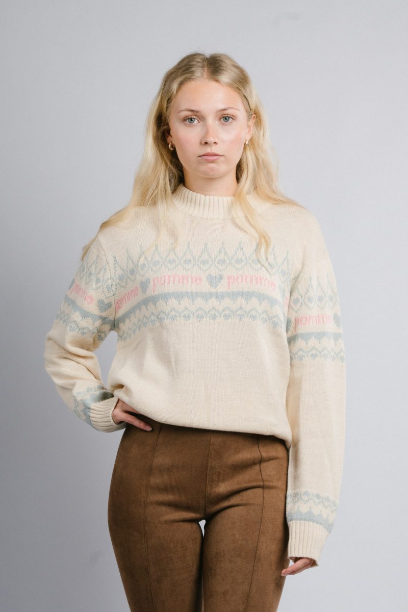 Kiara Knit Sweater, Cremé 6