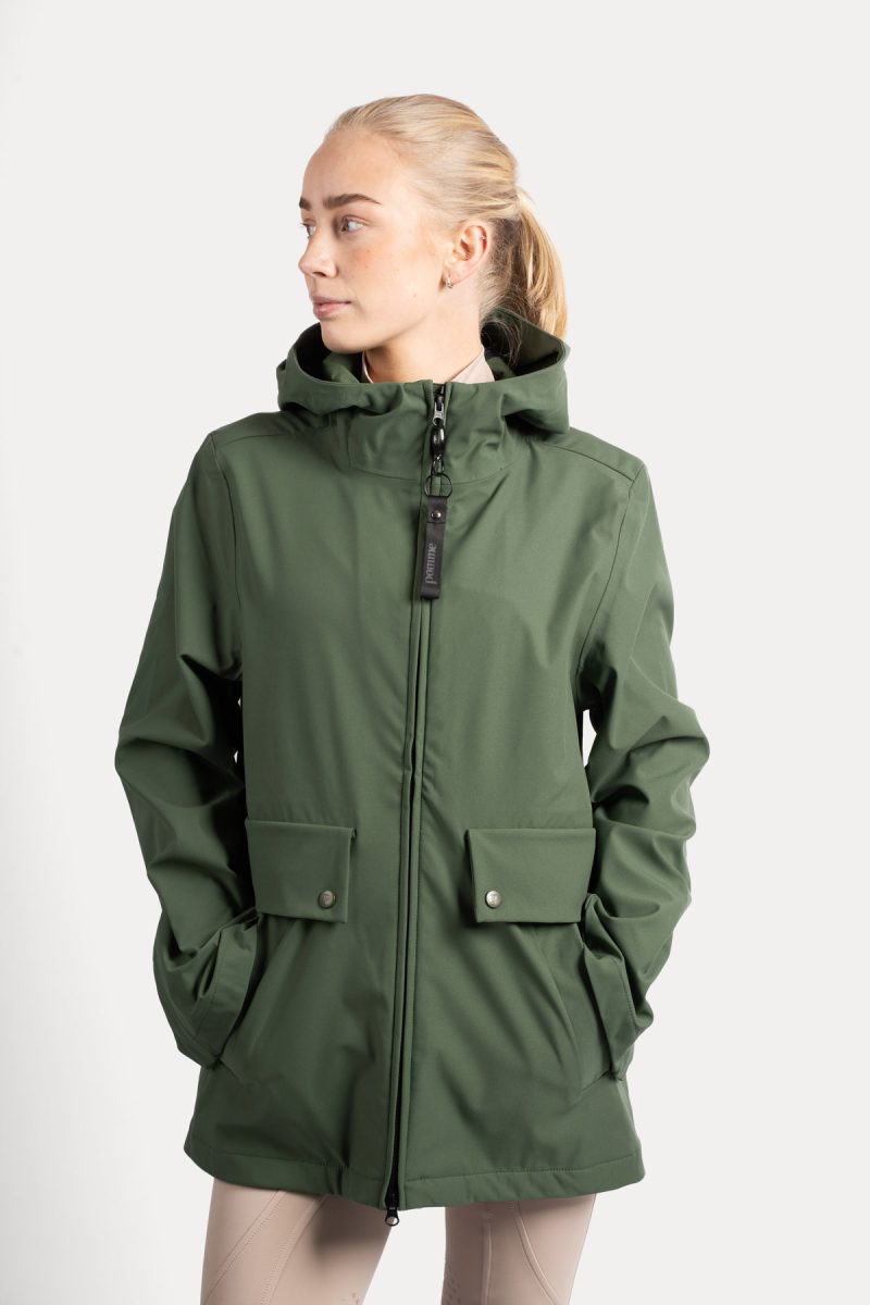 Pomme Lova Parkas Short Jacket, Black Forest 4