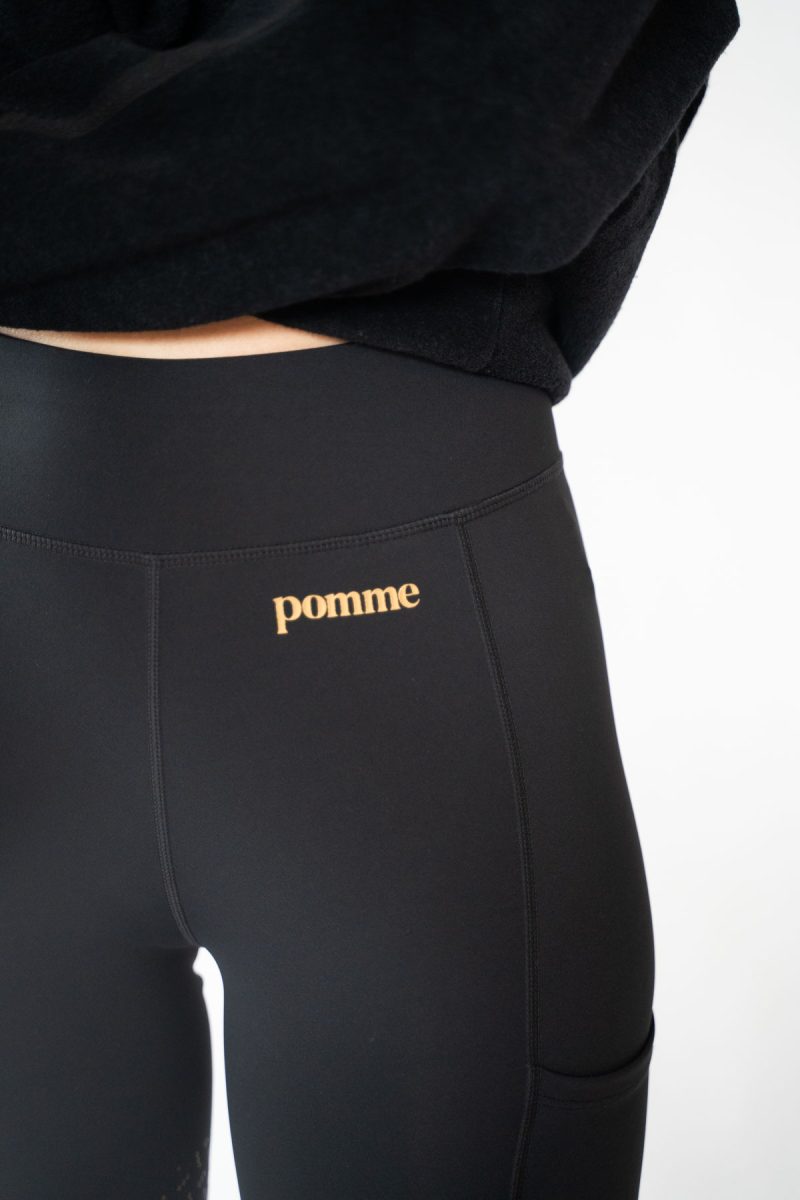 Pomme Millie Black Bling, Riding Leggings3
