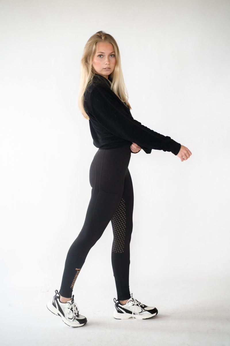 Pomme Millie Black Bling, Riding Leggings4