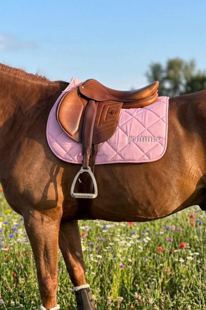 Saddle pad pink