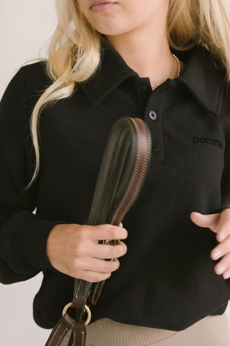 Pomme-Riviera-Black,Terry-Shirt-1