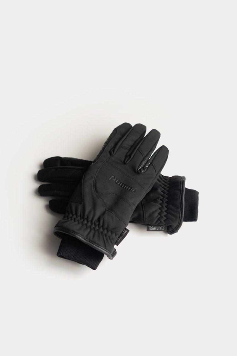 Iris Heated Riding Gloves, Blac4