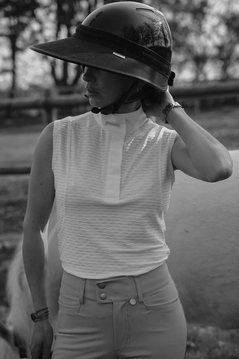 Pomme Serena Short Sleeve Competition Shirt