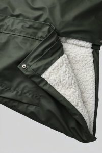 Jennie Lined Rain Coat, Deep Forest
