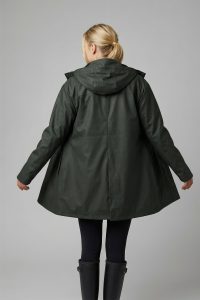 Jennie Lined Rain Coat, Deep Forest