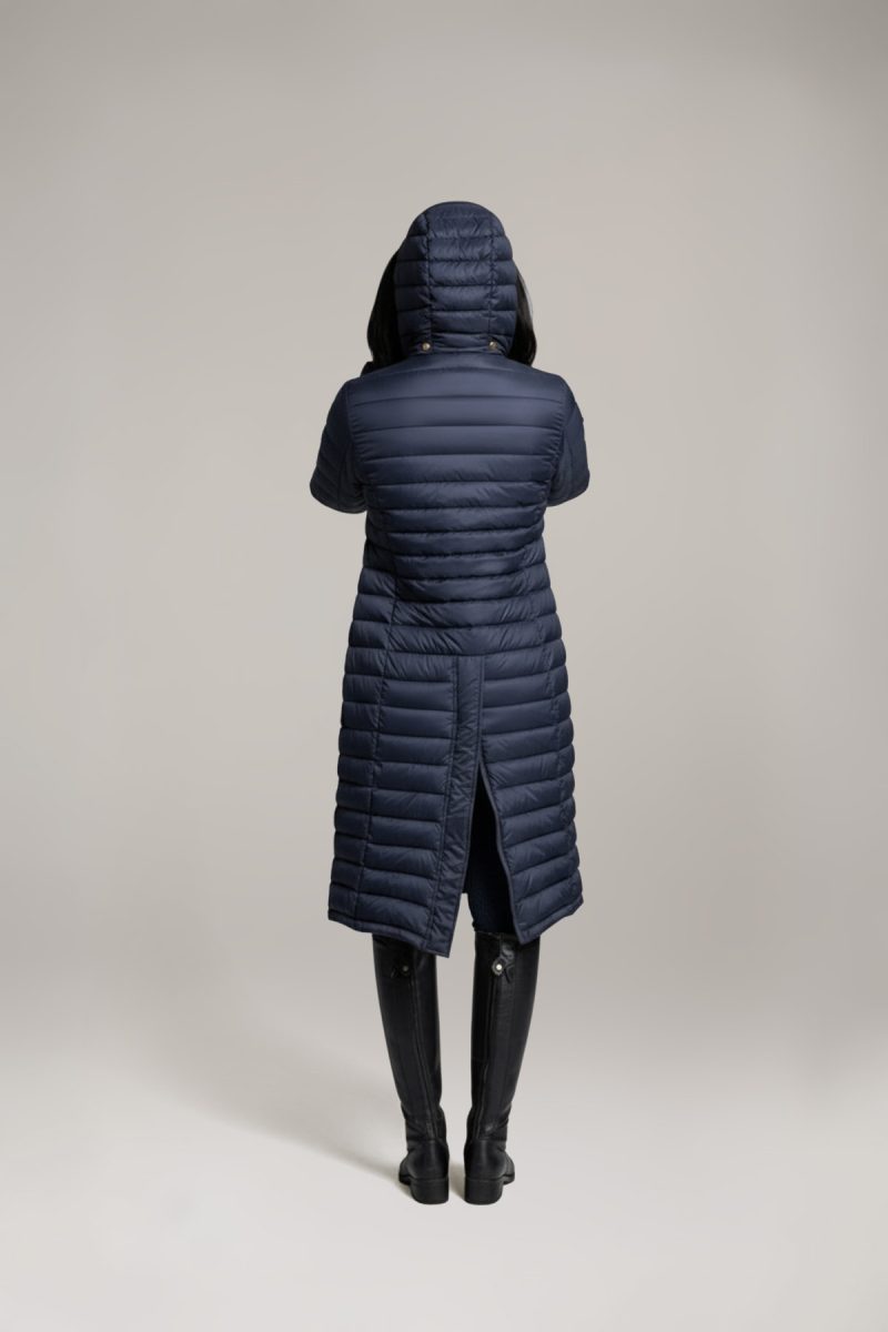 Pomme,-Ingrid-Jacket-Long,-Navy-Back