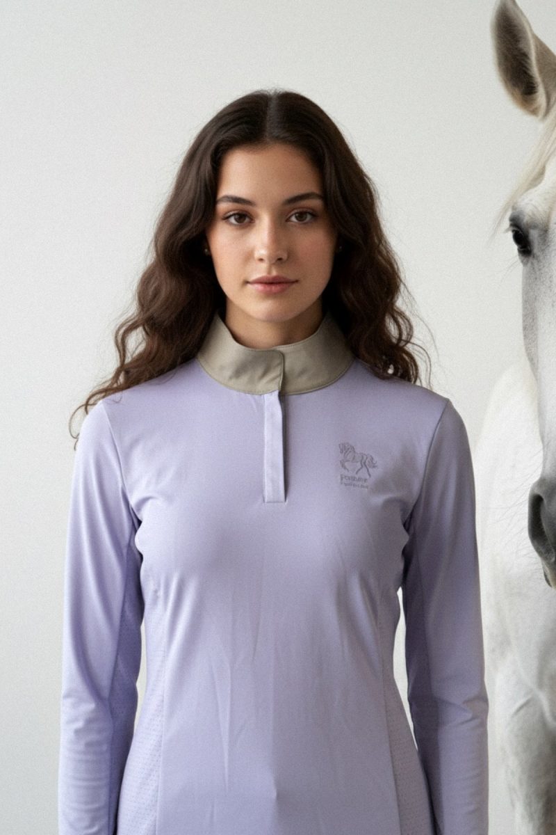 Pomme Jessie competion shirt Lavender