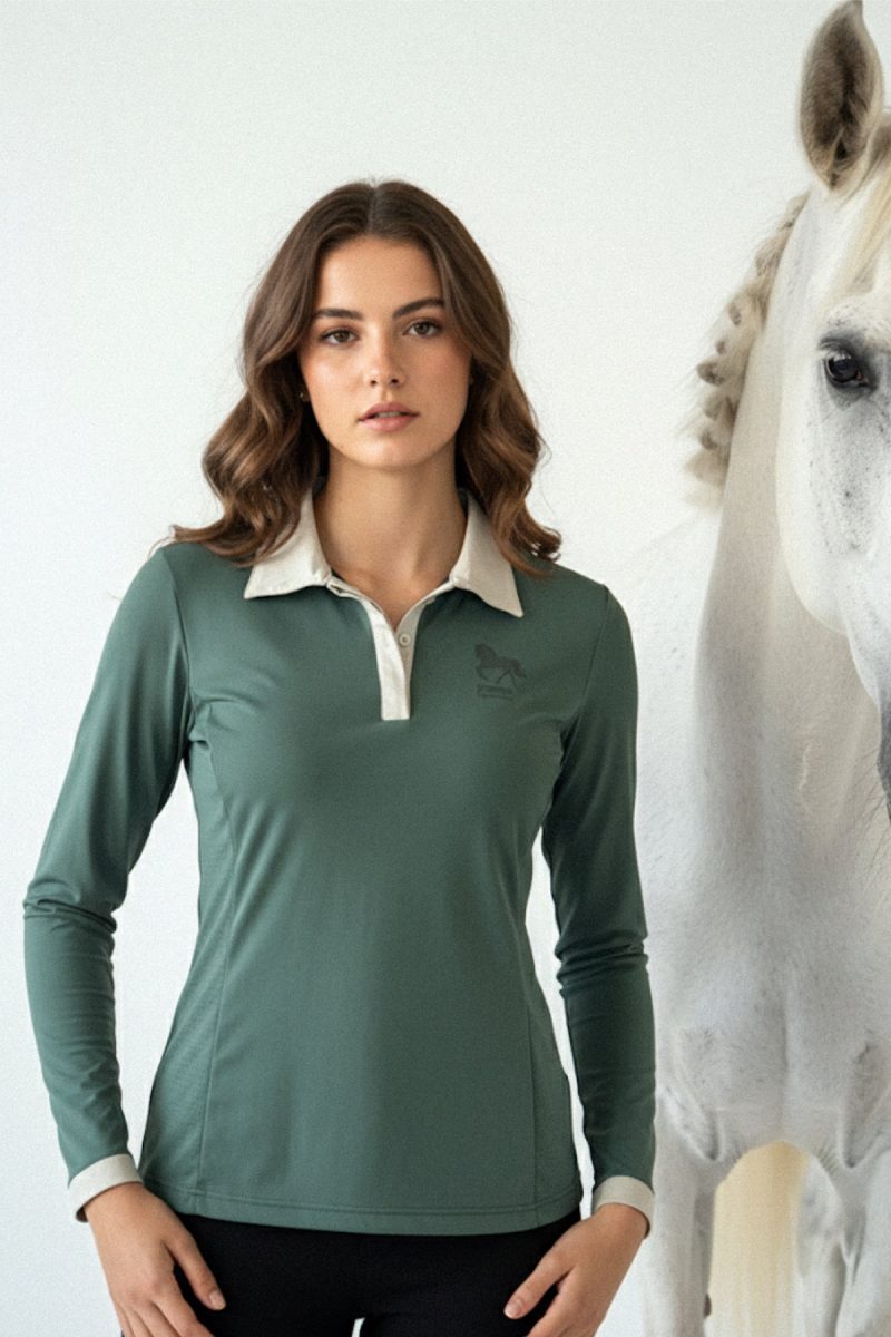 Pomme Jessie pike shirt Deep forest